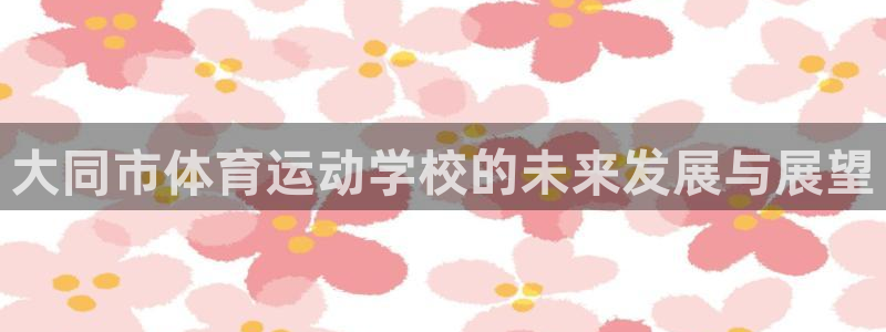 一竞技官网下载注册:大同市体育运动学校的未来发展与展望